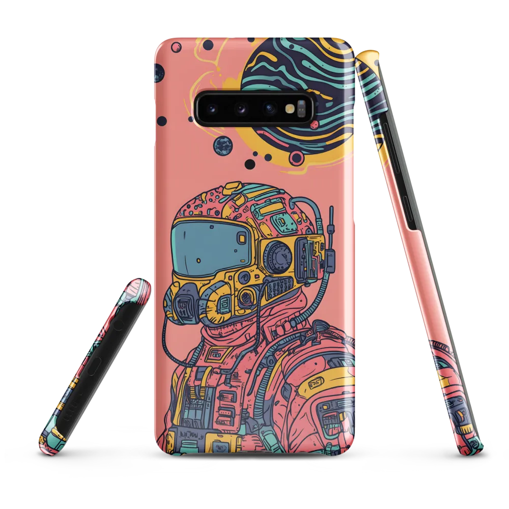 Exploration Beyond: A Digital Astronaut | Phone Case |  S10 Plus | Snap Case | Glossy