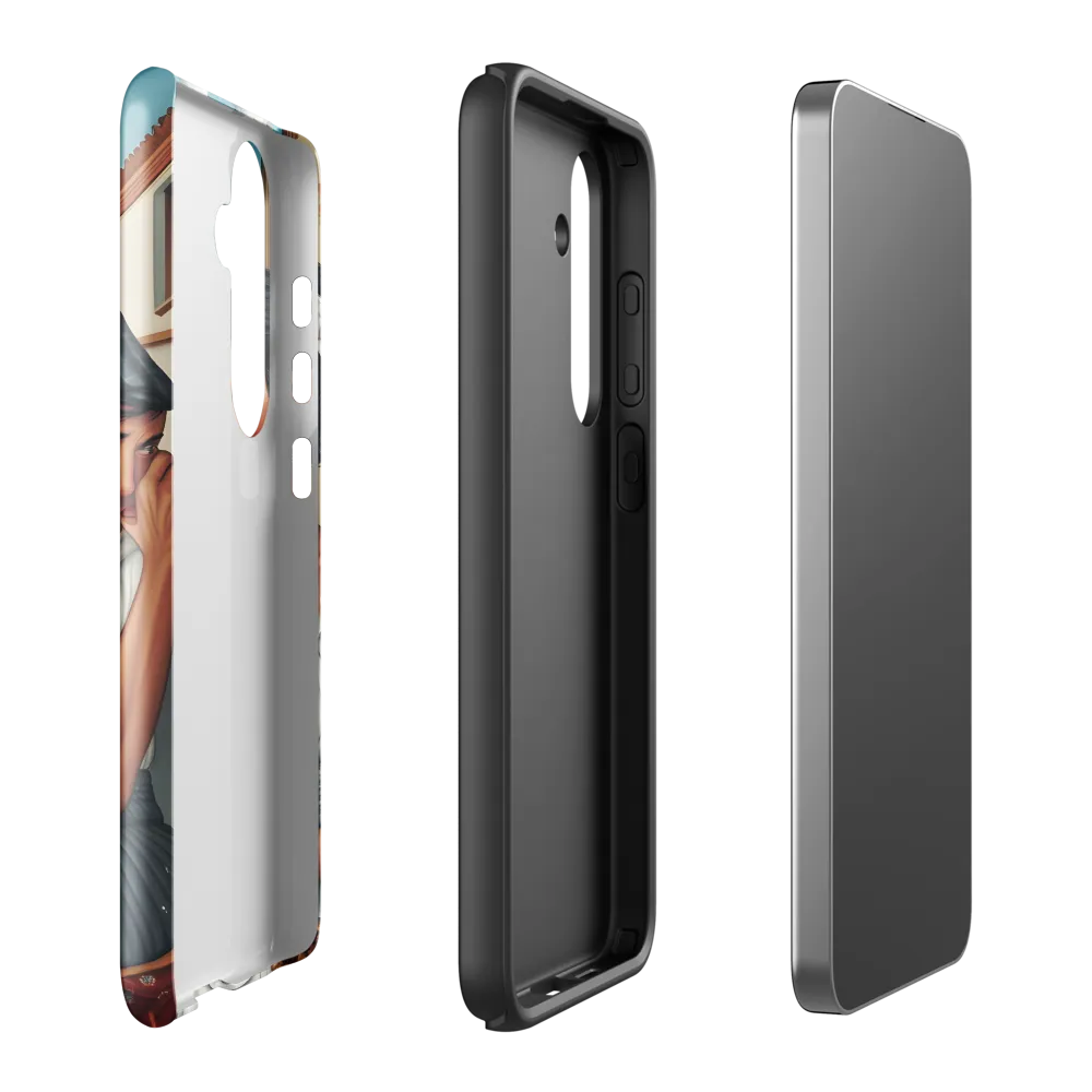 Tension Between Worlds | Phone Case |  S24 Plus | Tough Case | Glossy
