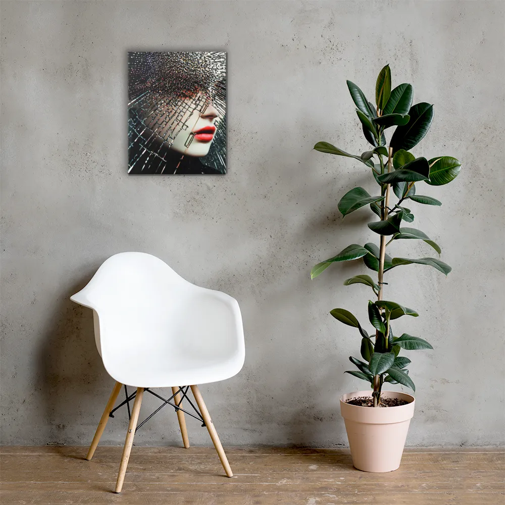Fractured Identity | Canvas | 16″×20″