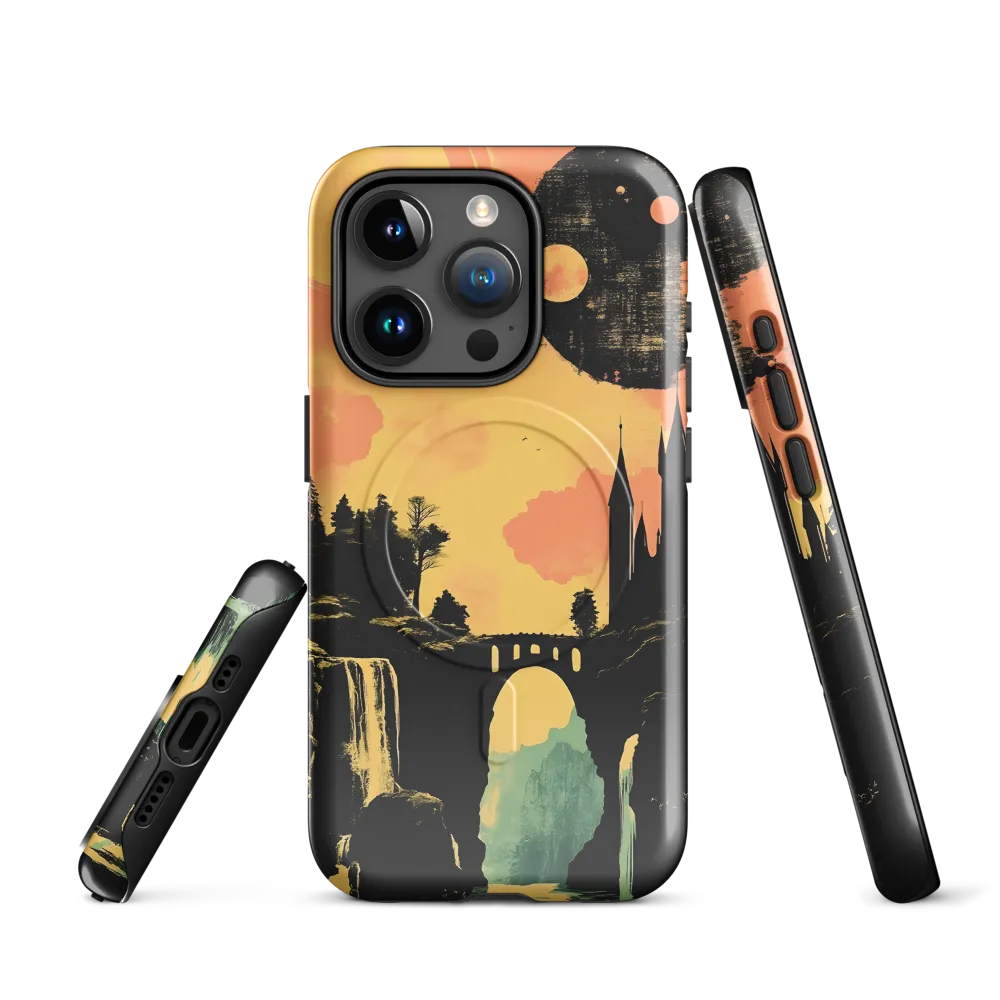 The Enchanted Bridge | Phone Case |  15 Pro | MagSafe® Tough Case | Glossy