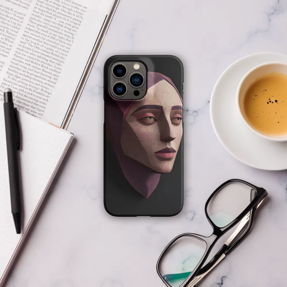 Geometric Elegance: A Contemporary Portrait