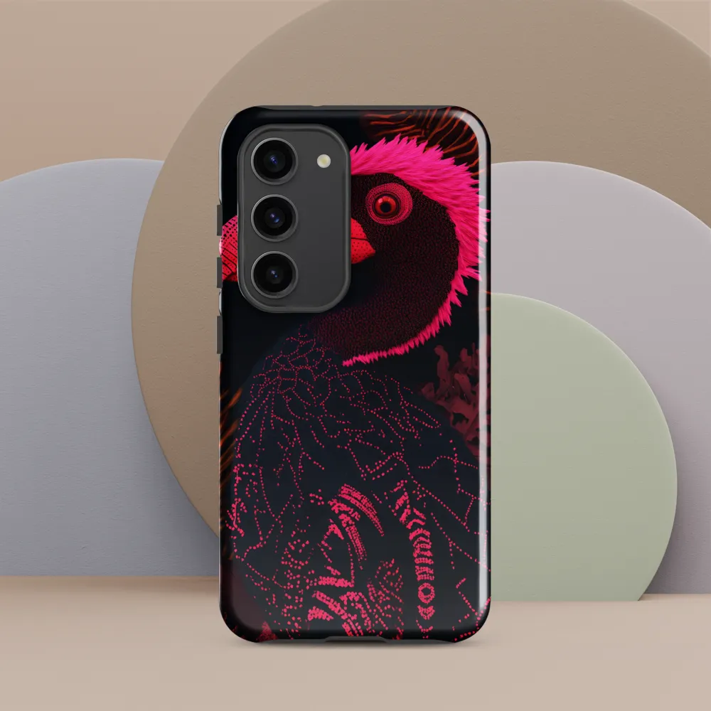 Tropical Echoes: A Modern Avian Portrait