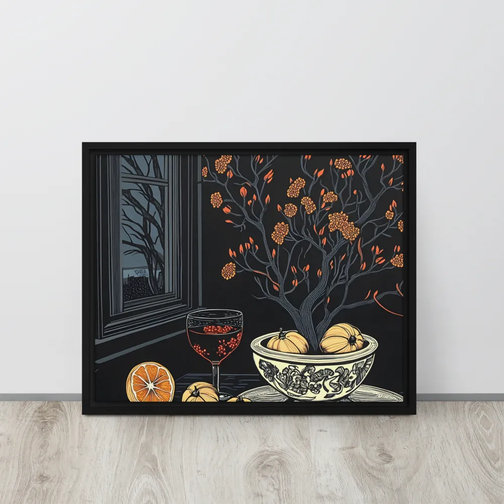 Solitude in Color | Canvas with Black Frame | 16″×20″