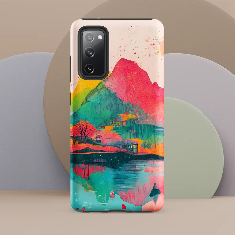 Vibrant Serenity: A Surreal Landscape