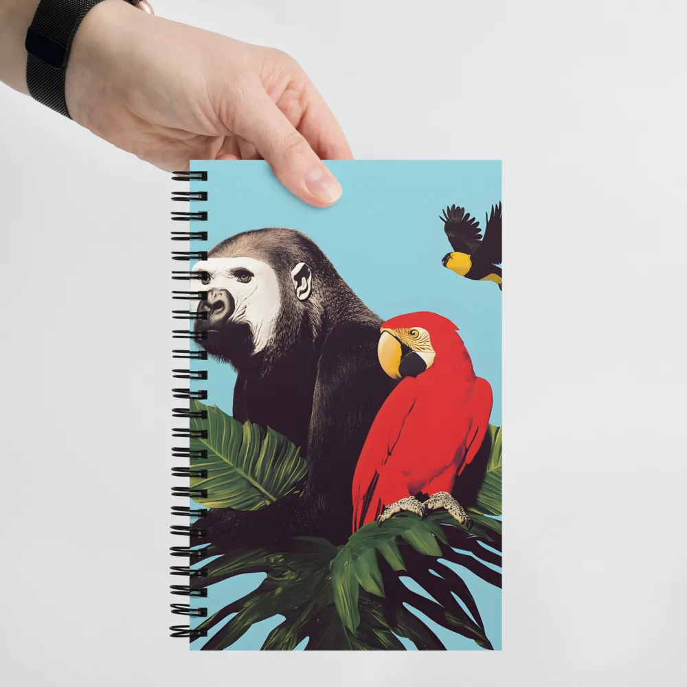 Tropical Harmony: A Celebration of Wildlife | Spiral Notebook