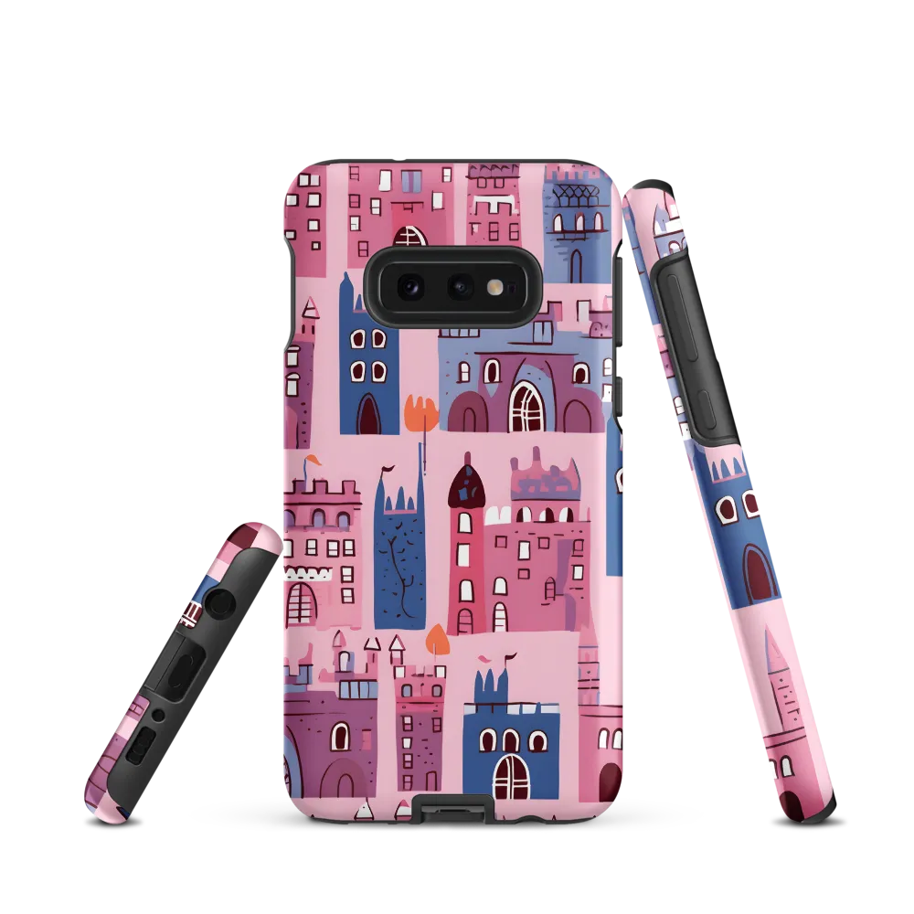 Whimsical Castles: A Playful Tapestry | Phone Case |  S10e | Tough Case | Matte