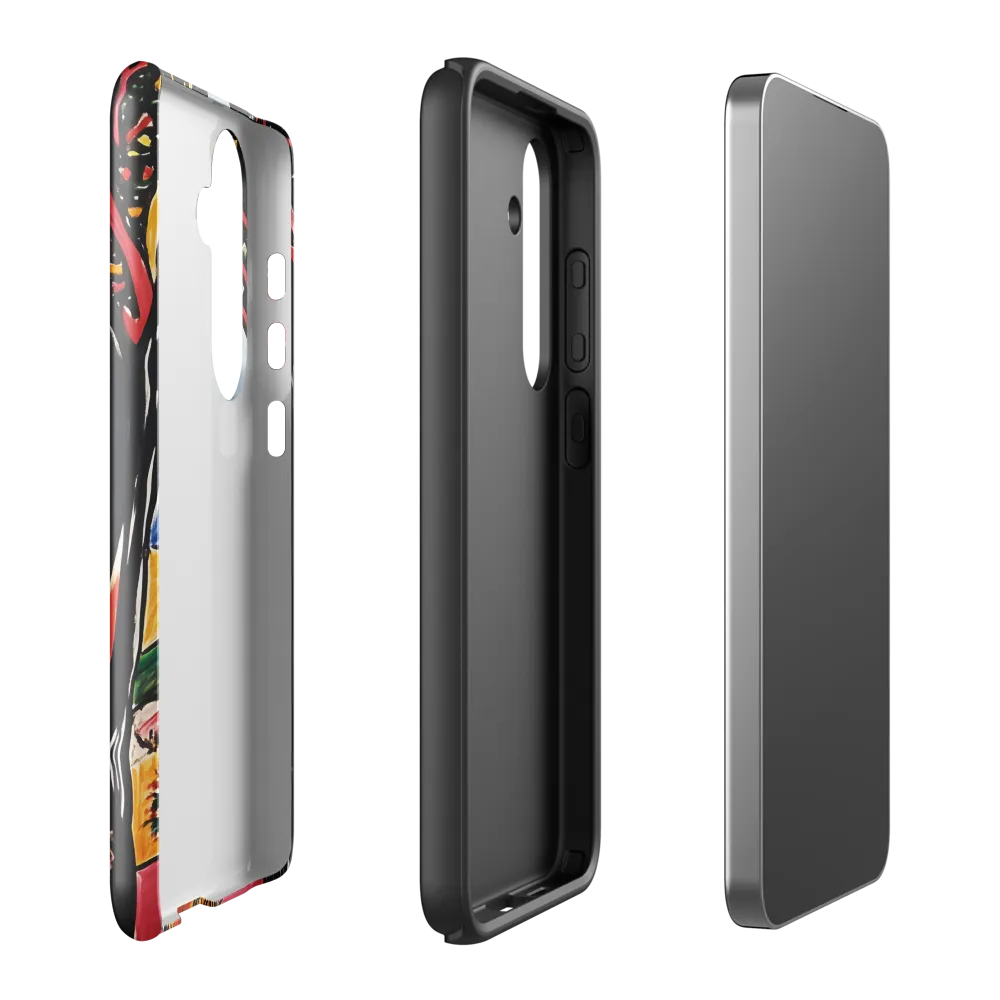 Vibrant Nature's Embrace | Phone Case |  S24 Plus | Tough Case | Glossy