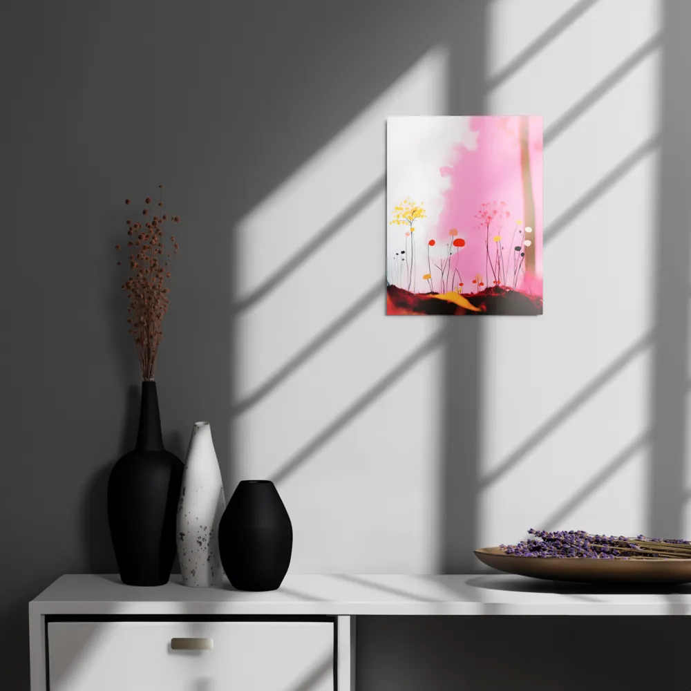 Whispers of a Surreal Bloom | Metal Print | 11″×14″