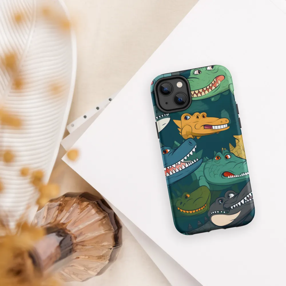 Cheerful Crocodilian Parade