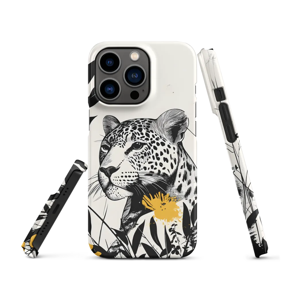 Majestic Leopard Amongst Flora