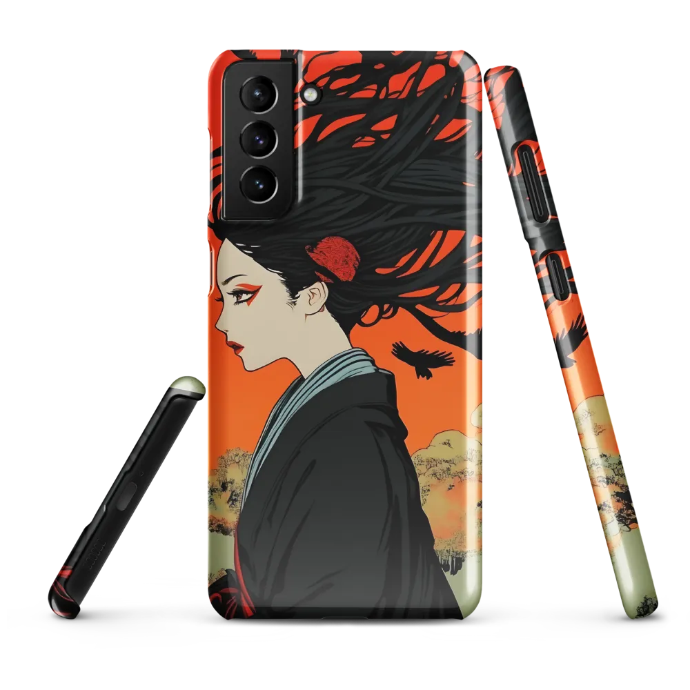 Whispers of Shadows | Phone Case |  S21 Plus | Snap Case | Glossy