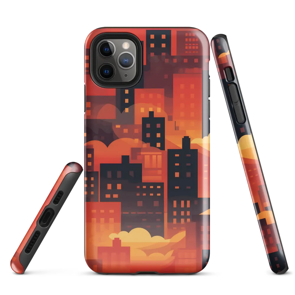 Radiance of the Urban Horizon | Phone Case |  11 Pro Max | Tough Case | Glossy