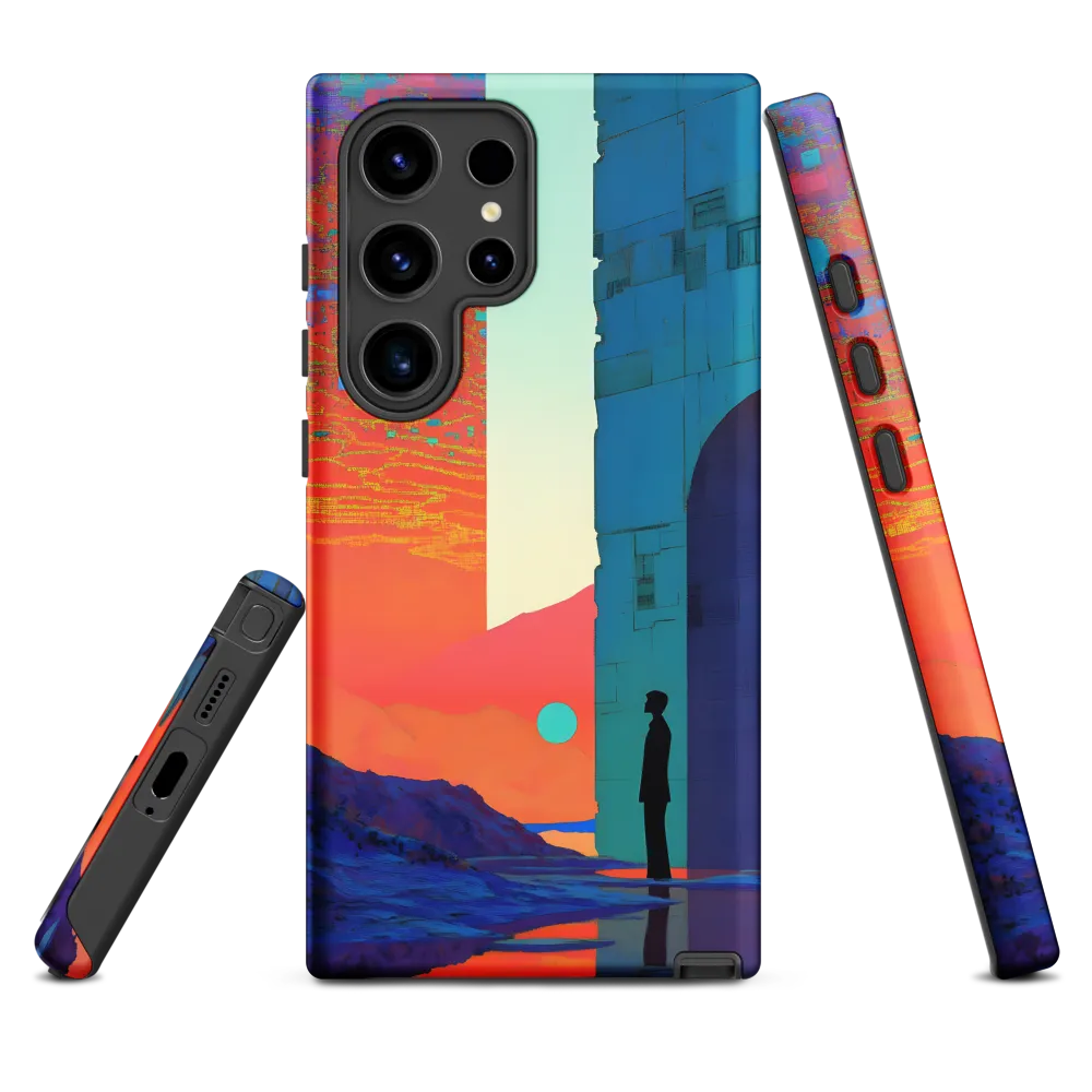 Solitude in an Infinite Dreamscape | Phone Case |  S24 Ultra | Tough Case | Matte