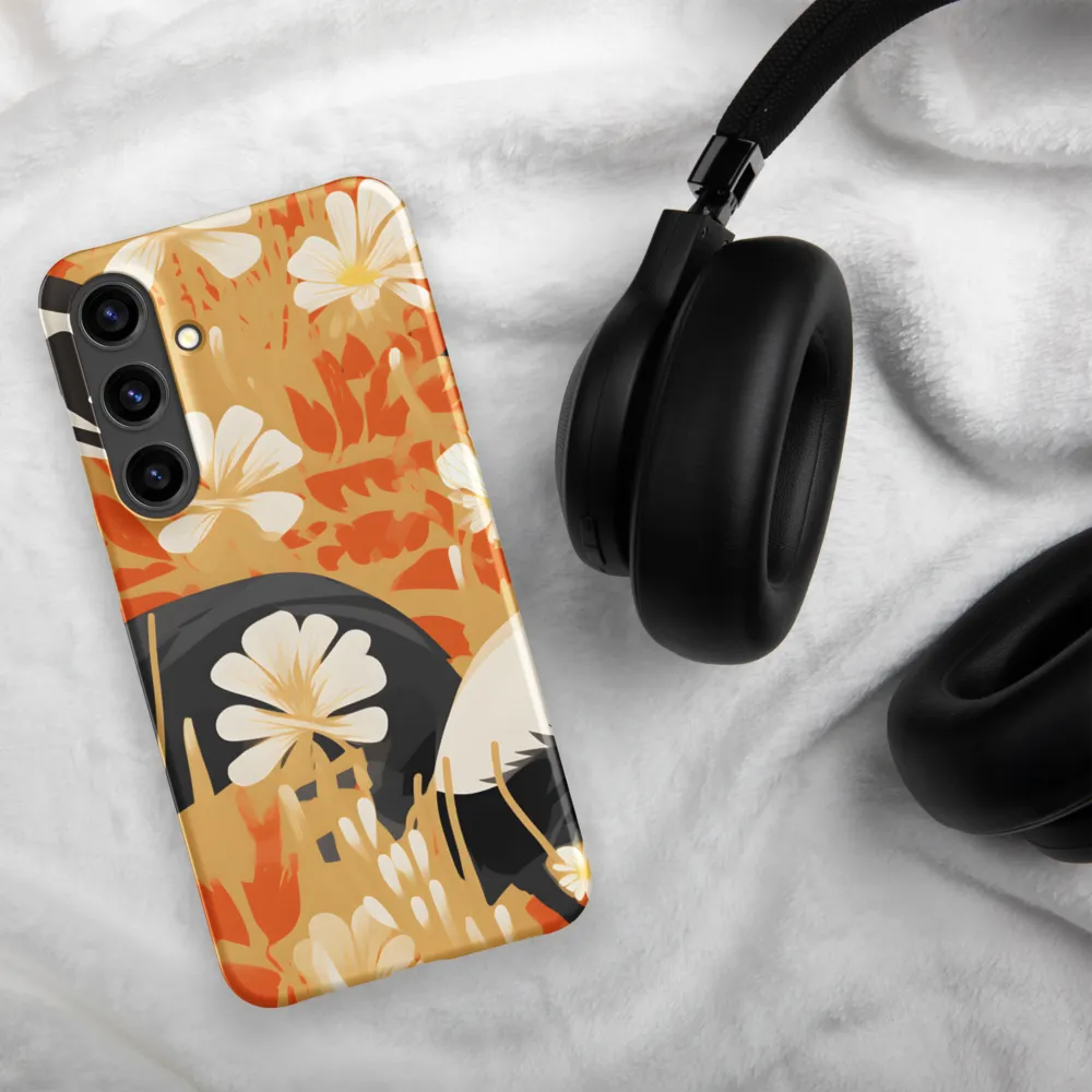 Whimsical Badgers in Bloom