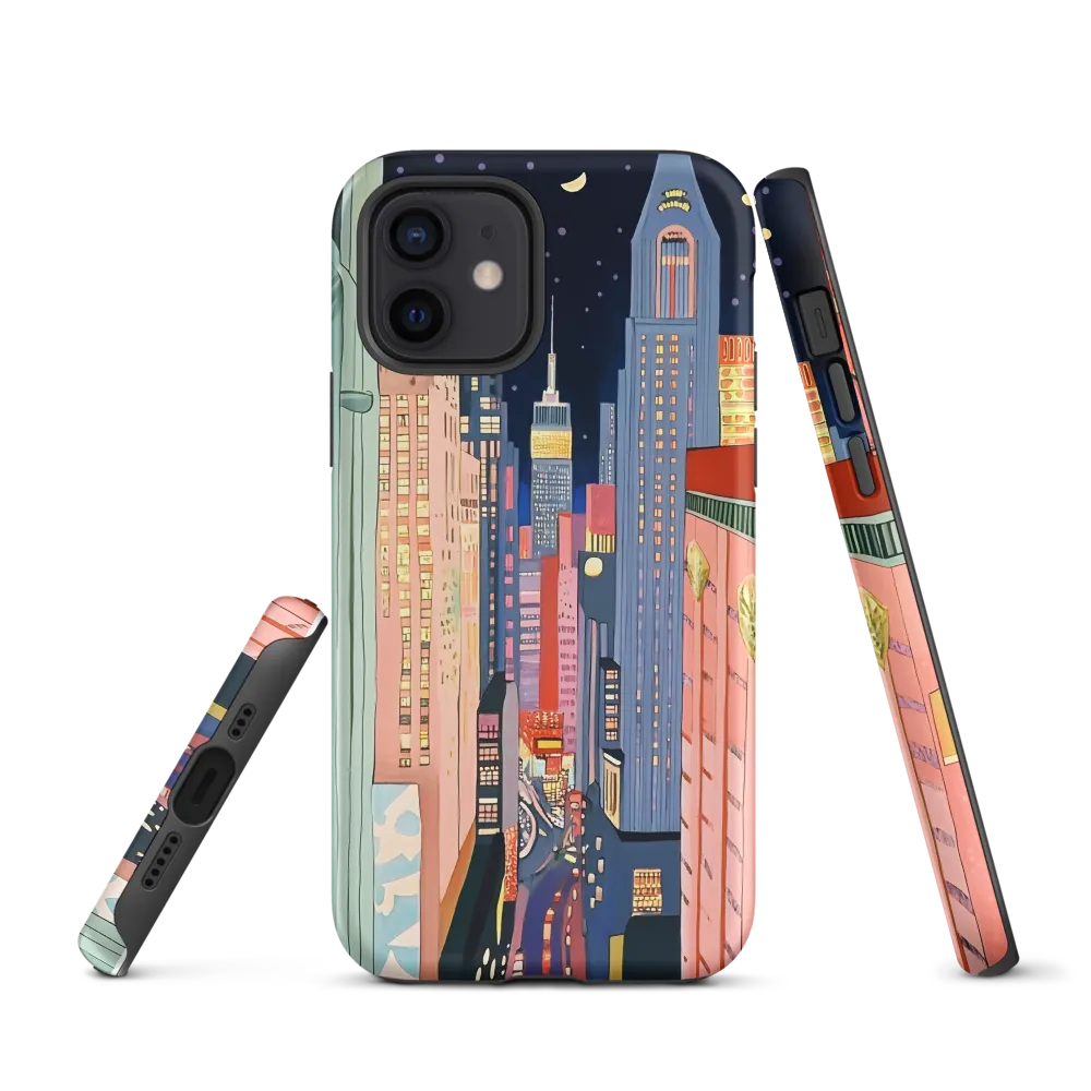 Urban Dreamscape: A Pop Art Night | Phone Case |  12 | Tough Case | Matte