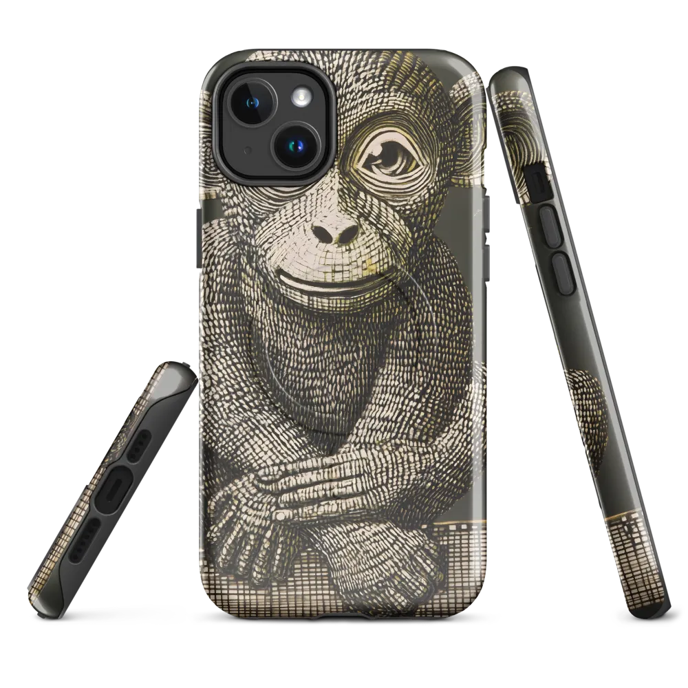 Intricate Primate Portrait