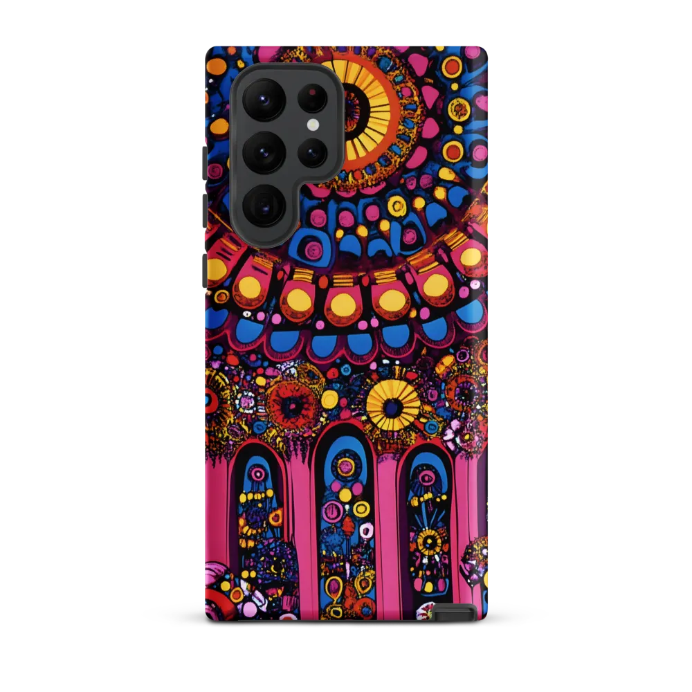 Whimsical Mandala Symphony | Phone Case |  S22 Ultra | Tough Case | Matte