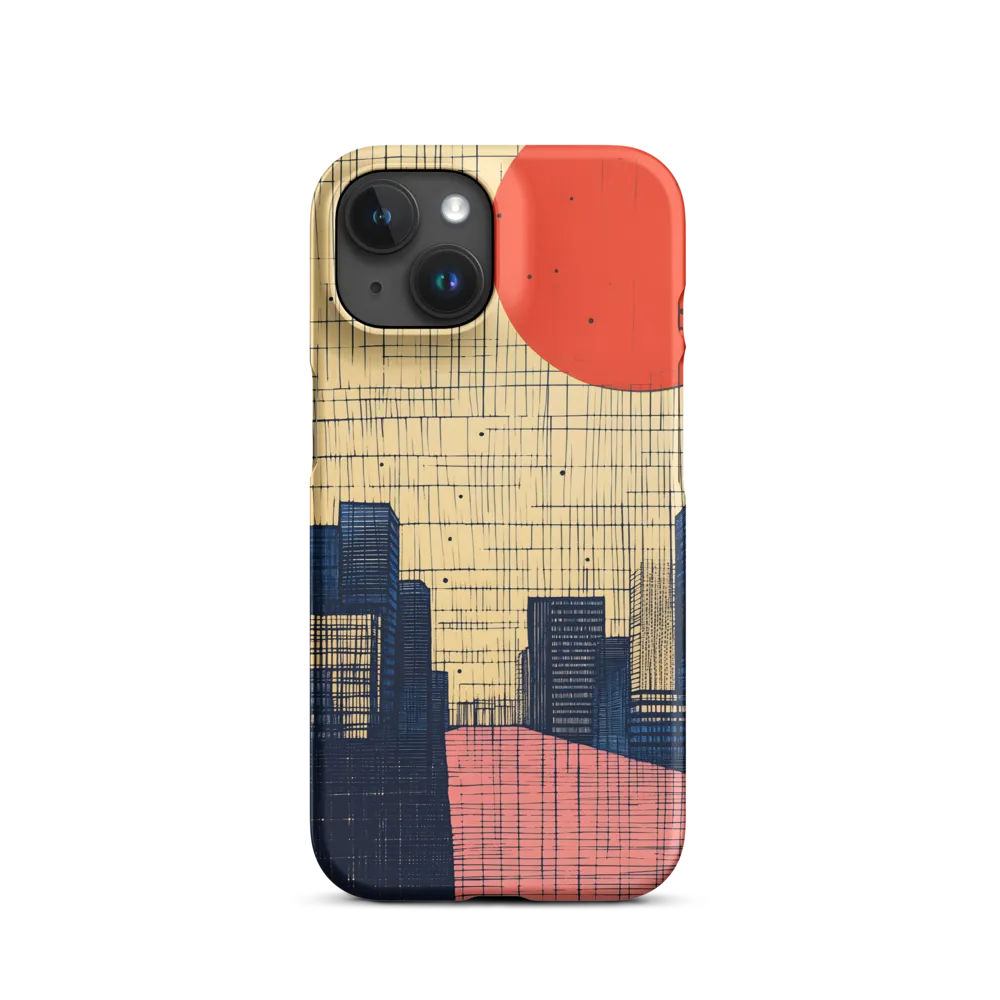 Urban Echoes: A Minimalist Cityscape