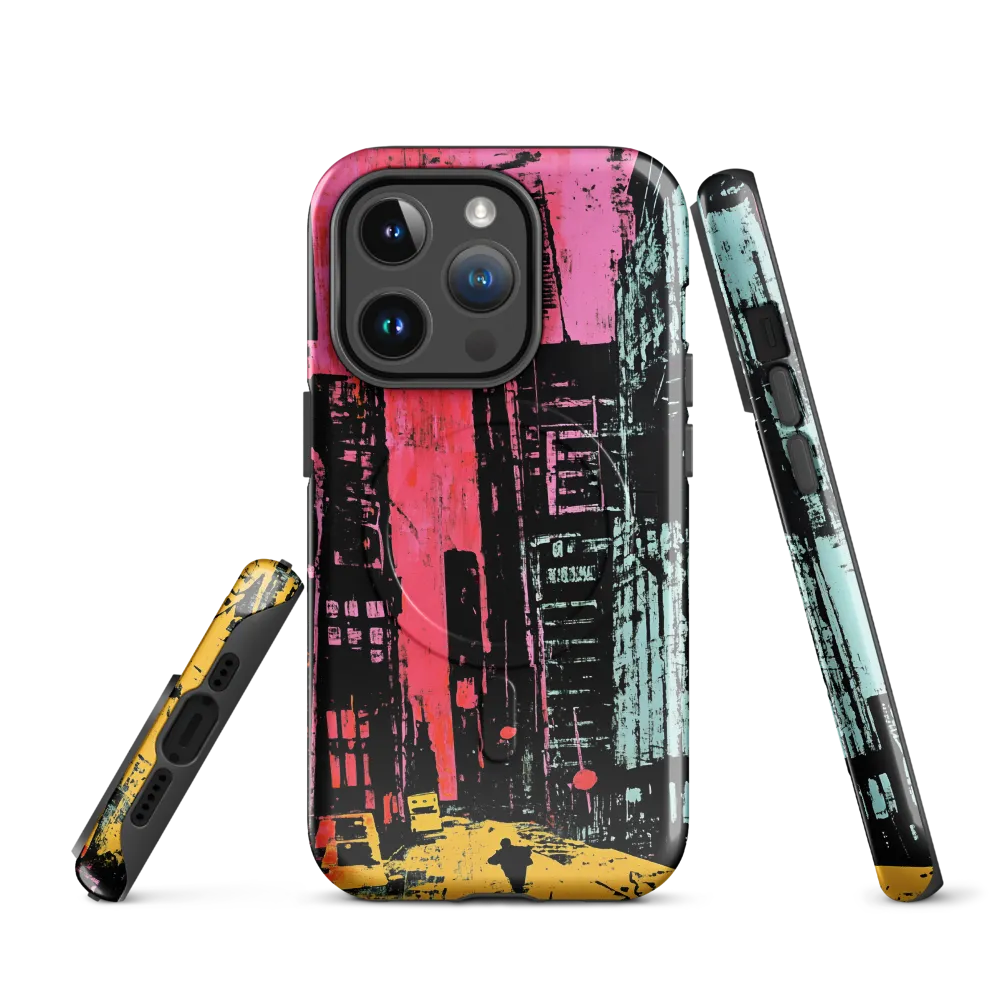 Vibrant Urban Dreams | Phone Case |  14 Pro | MagSafe® Tough Case | Glossy