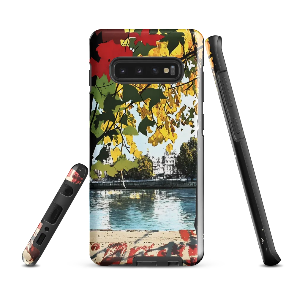 Nostalgic Reflections in Autumn Colors | Phone Case |  S10 Plus | Tough Case | Glossy