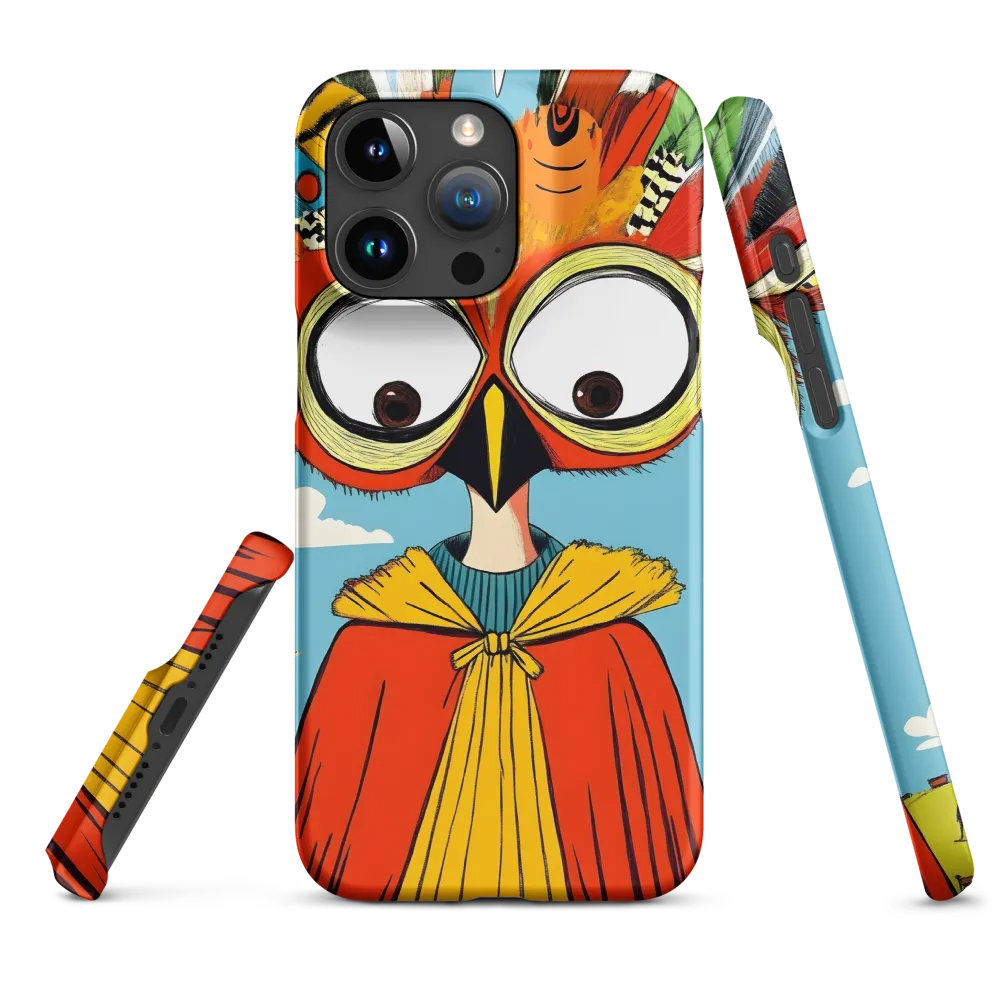 A Whimsical Encounter: The Owl-Human Fusion