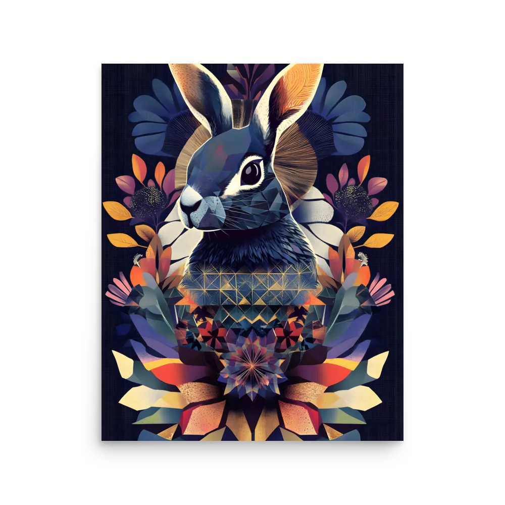 Ethereal Bunny: A Geometric Wonderland