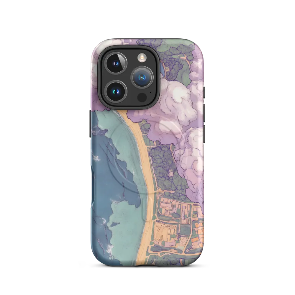 Serenity Over the Coast | Phone Case |  16 Pro | MagSafe® Tough Case | Matte