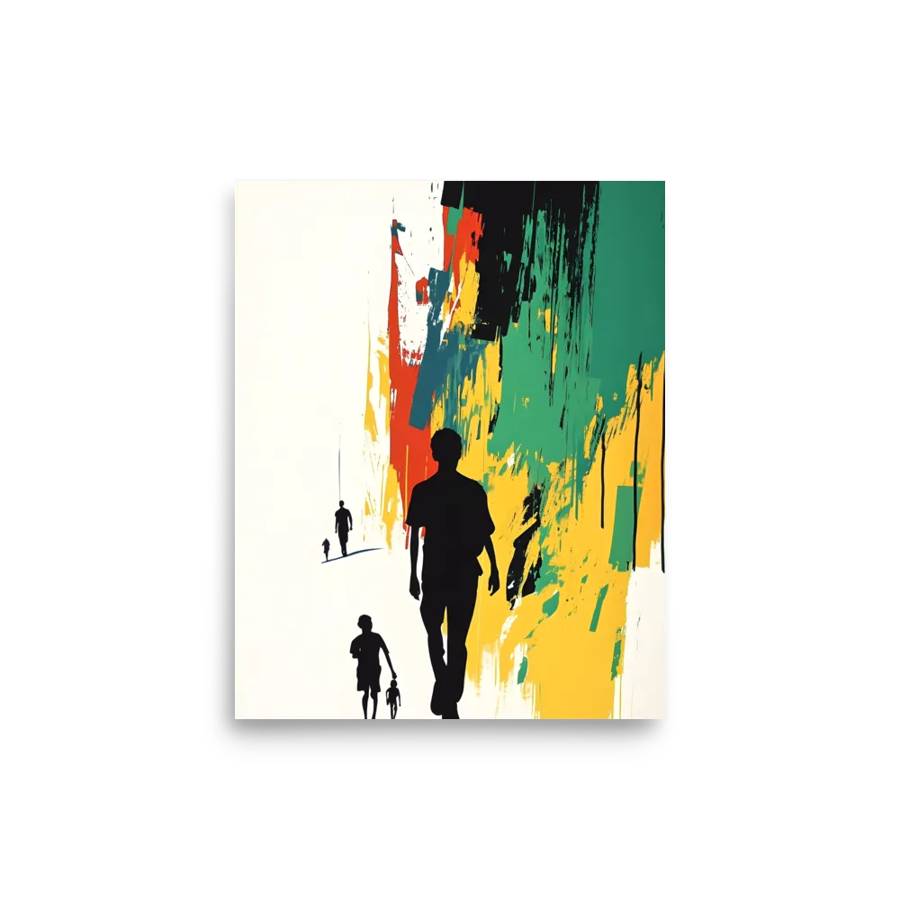 Journey of Silhouettes | Poster | 8″×10″