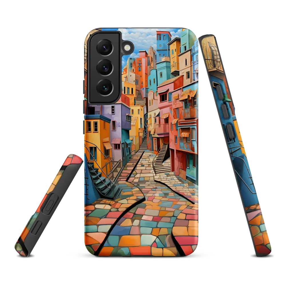 Vibrant Cityscape: A Kaleidoscope of Colors