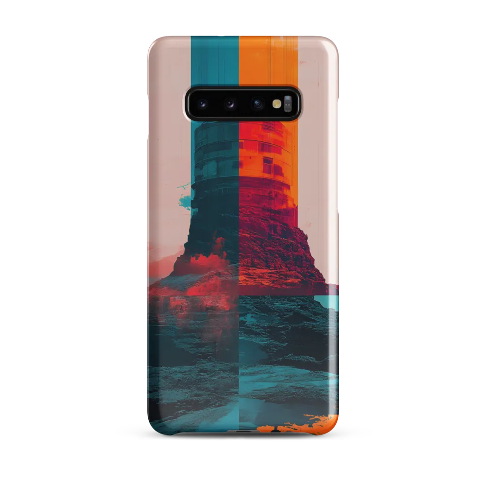 Ethereal Fortress at Sunset | Phone Case |  S10 Plus | Snap Case | Glossy