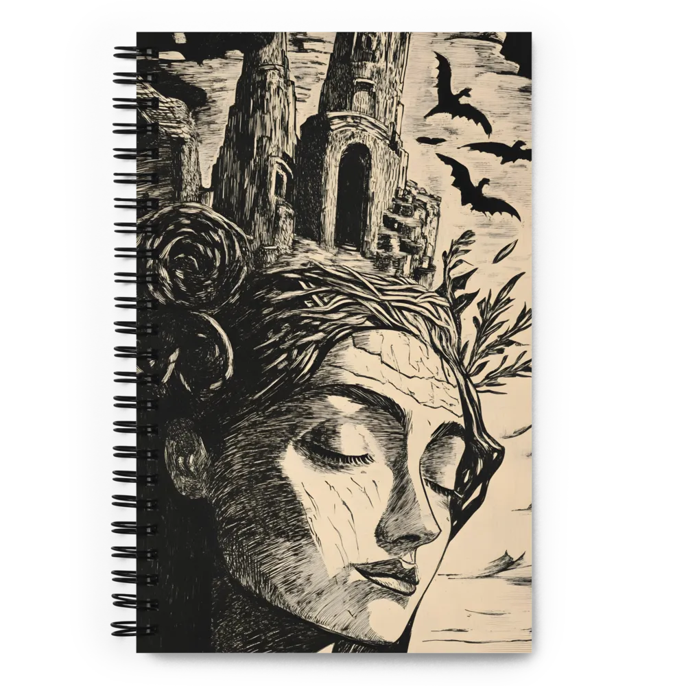 Whispers of the Night | Spiral Notebook