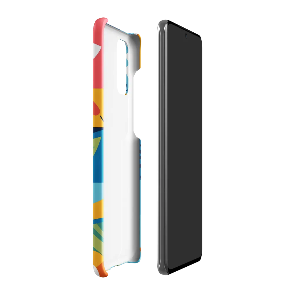 Vibrant Geometric Visage