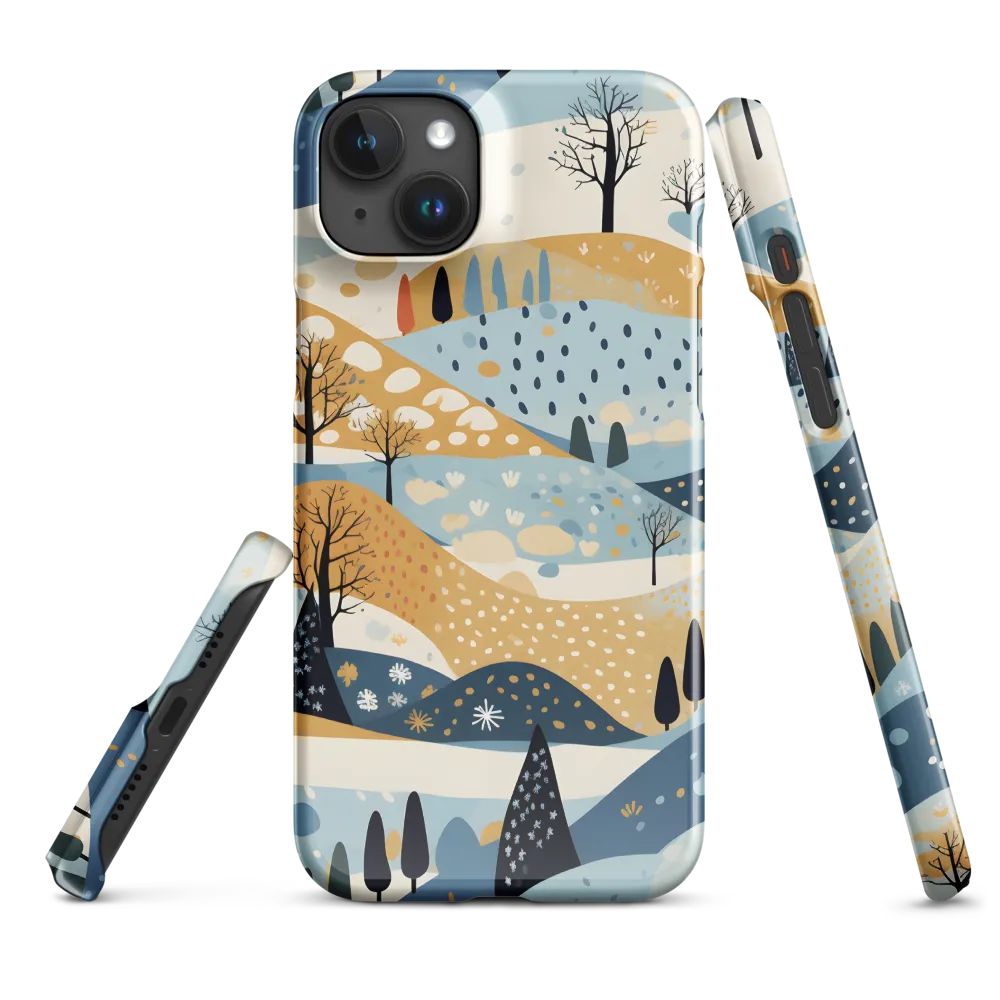 Whispers of a Playful Landscape | Phone Case |  15 Plus | Snap Case | Glossy
