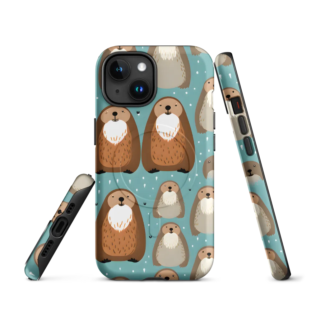 Whimsical Otter Pattern