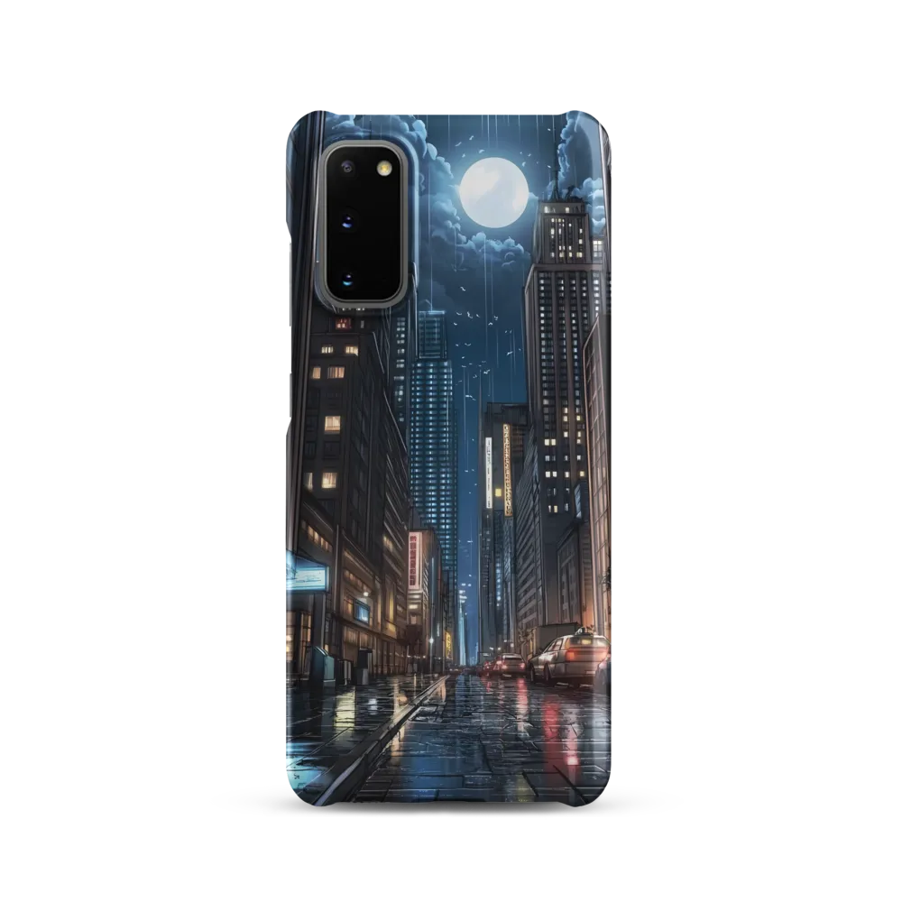 Moonlit Urban Serenity