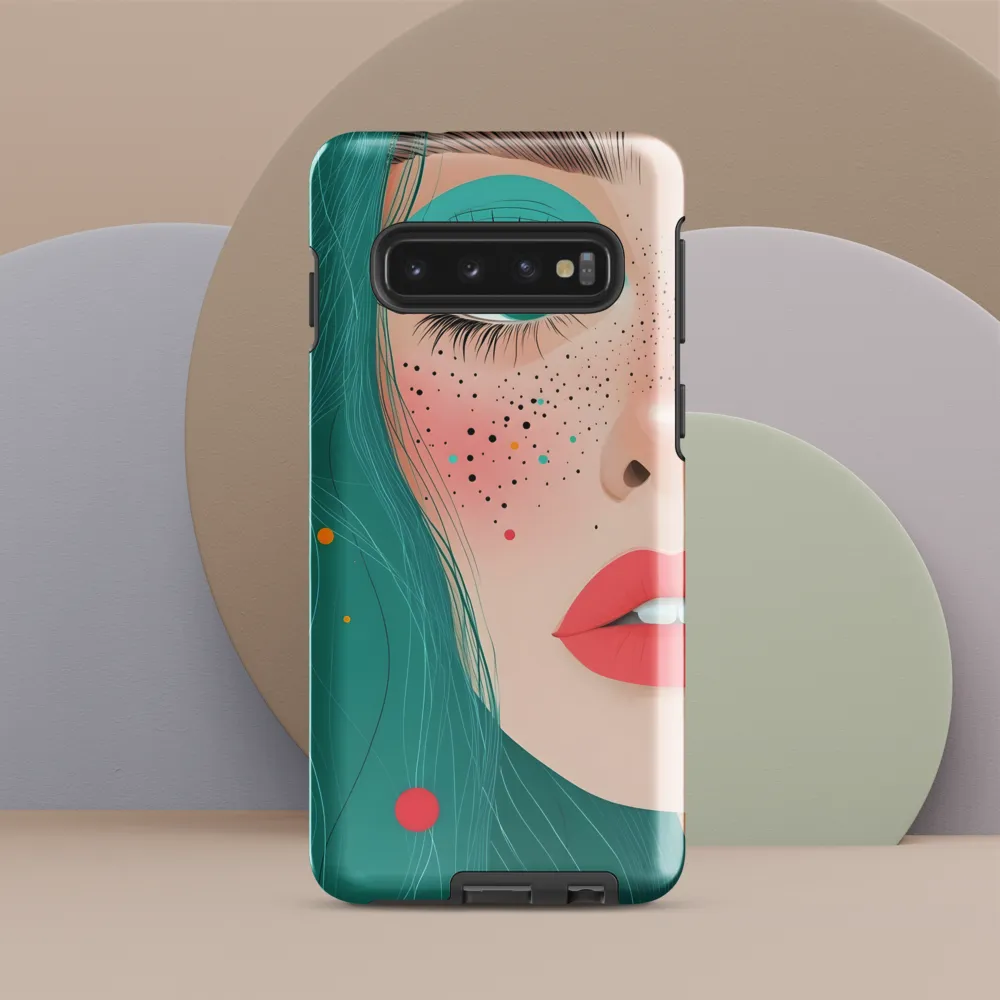 A Playful Portrait: Turquoise Temptation