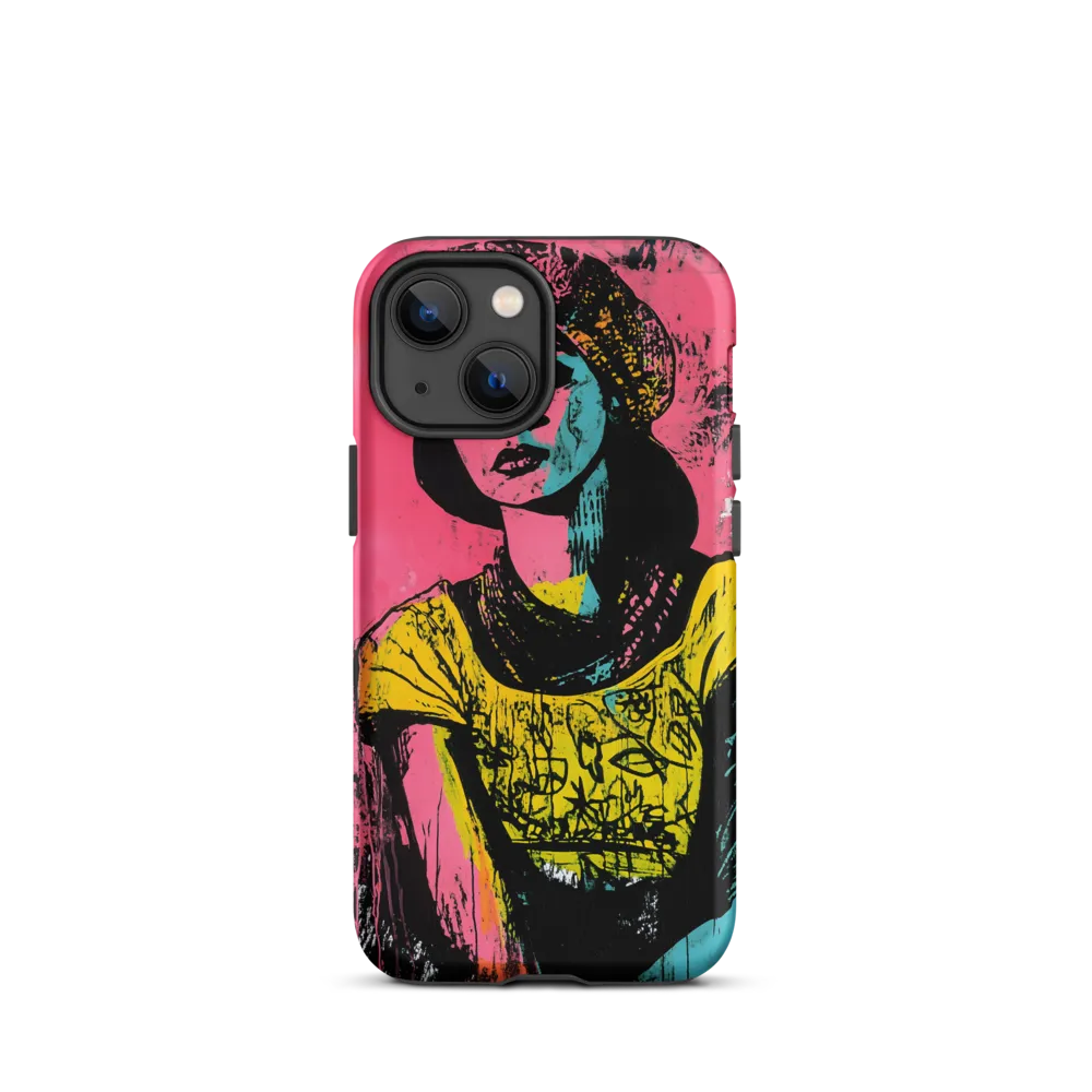 Urban Elegance: A Graffiti Portrait
