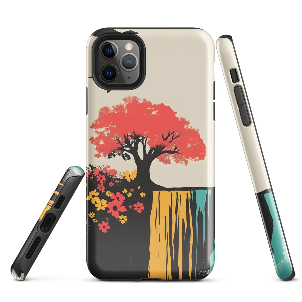 Serene Cascade of Colors | Phone Case |  11 Pro Max | Tough Case | Glossy