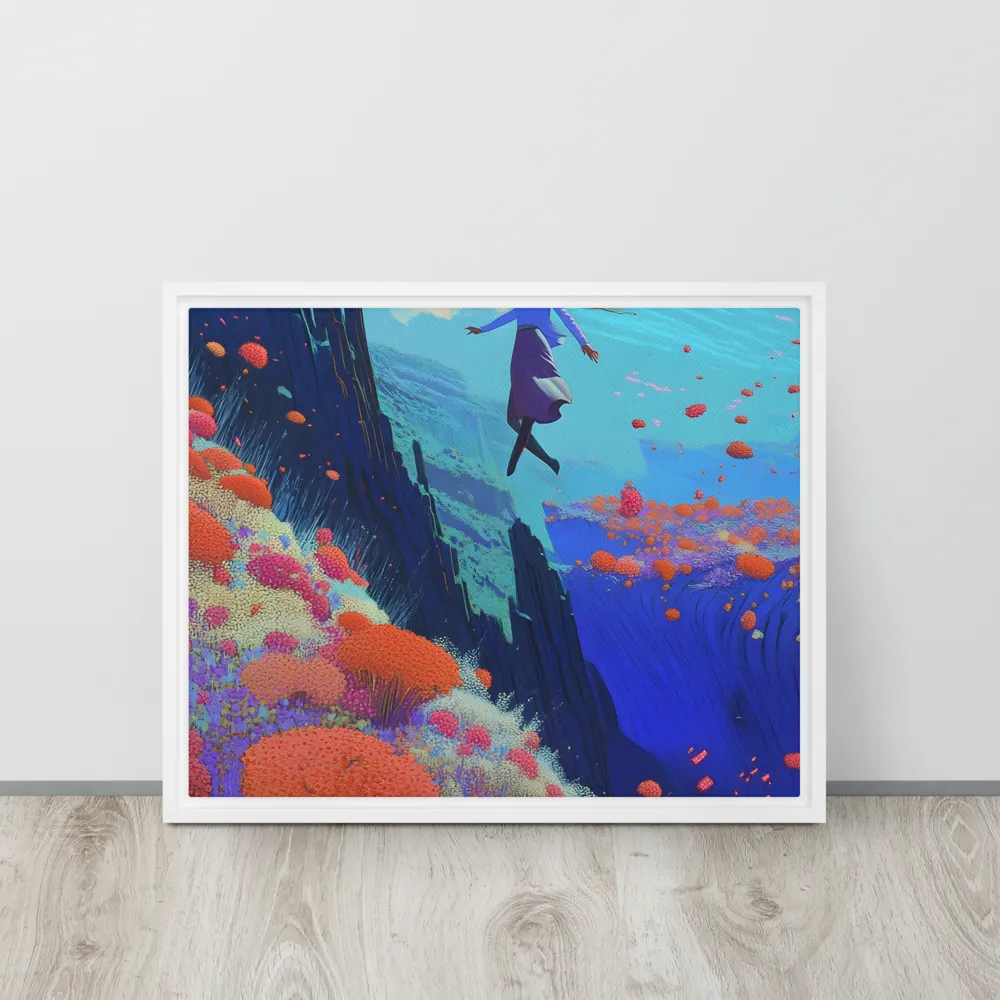 Whispers of Freedom | Canvas with White Frame | 16″×20″