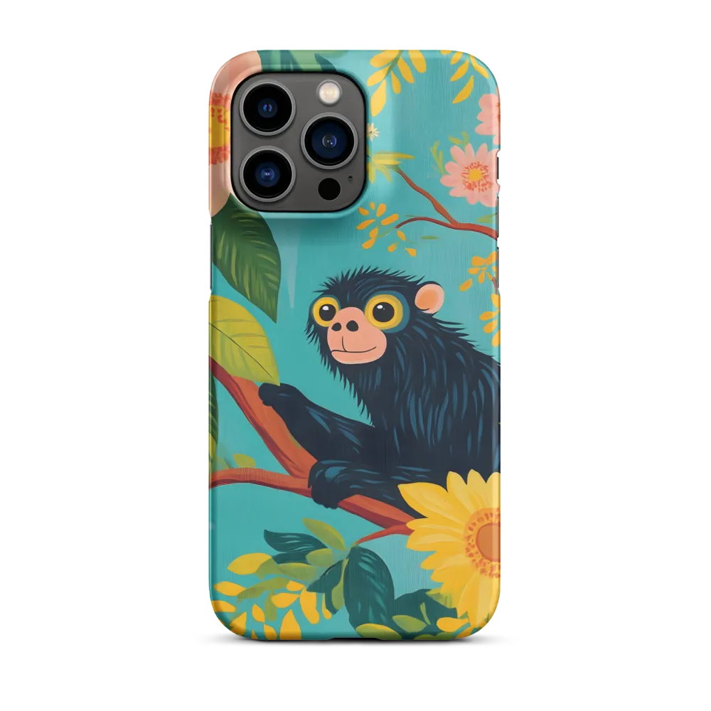 Joyful Encounter in a Floral Paradise