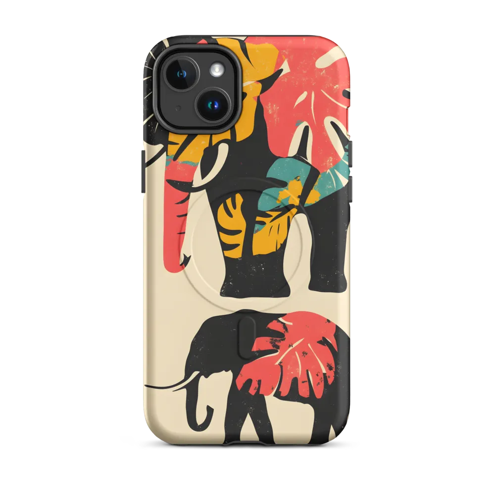 Tropical Elegance: The Elephant's Dance