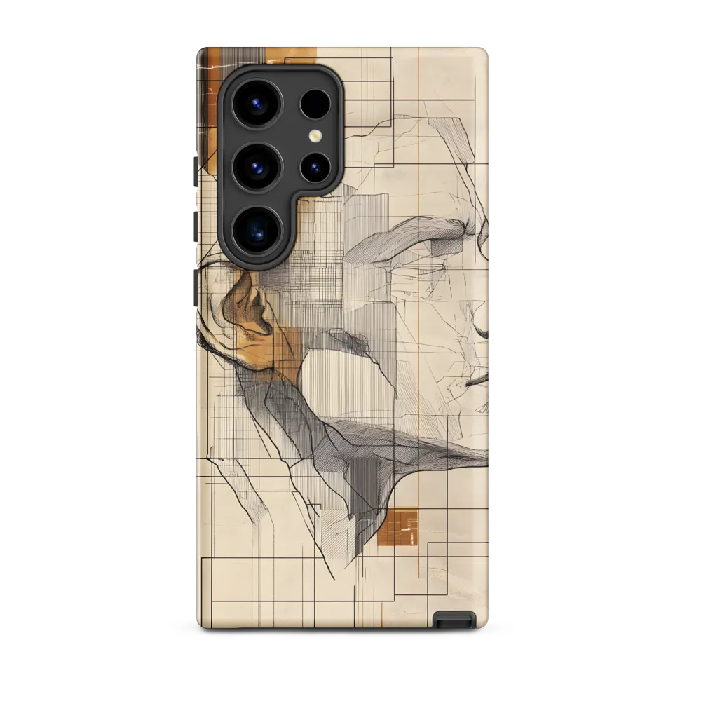 Geometric Reverie | Phone Case |  S24 Ultra | Tough Case | Matte