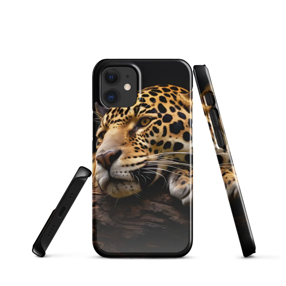 Tranquil Majesty: The Resting Leopard
