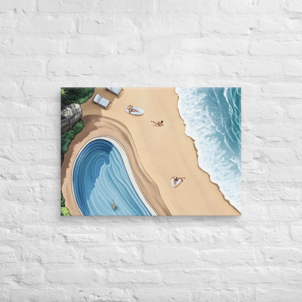 Serenity by the Shore | Canvas | 20″×28″