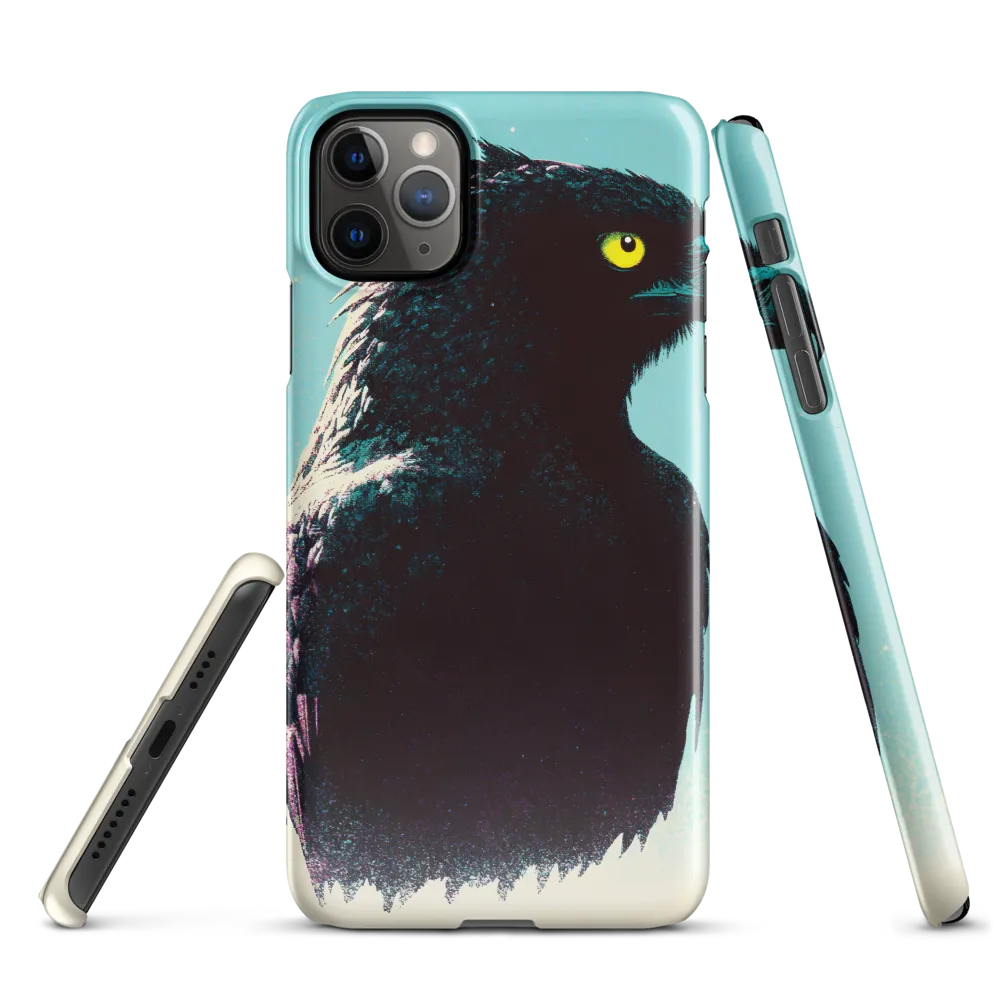 Eagle in Shadows: A Digital Odyssey | Phone Case |  11 Pro Max | Snap Case | Glossy