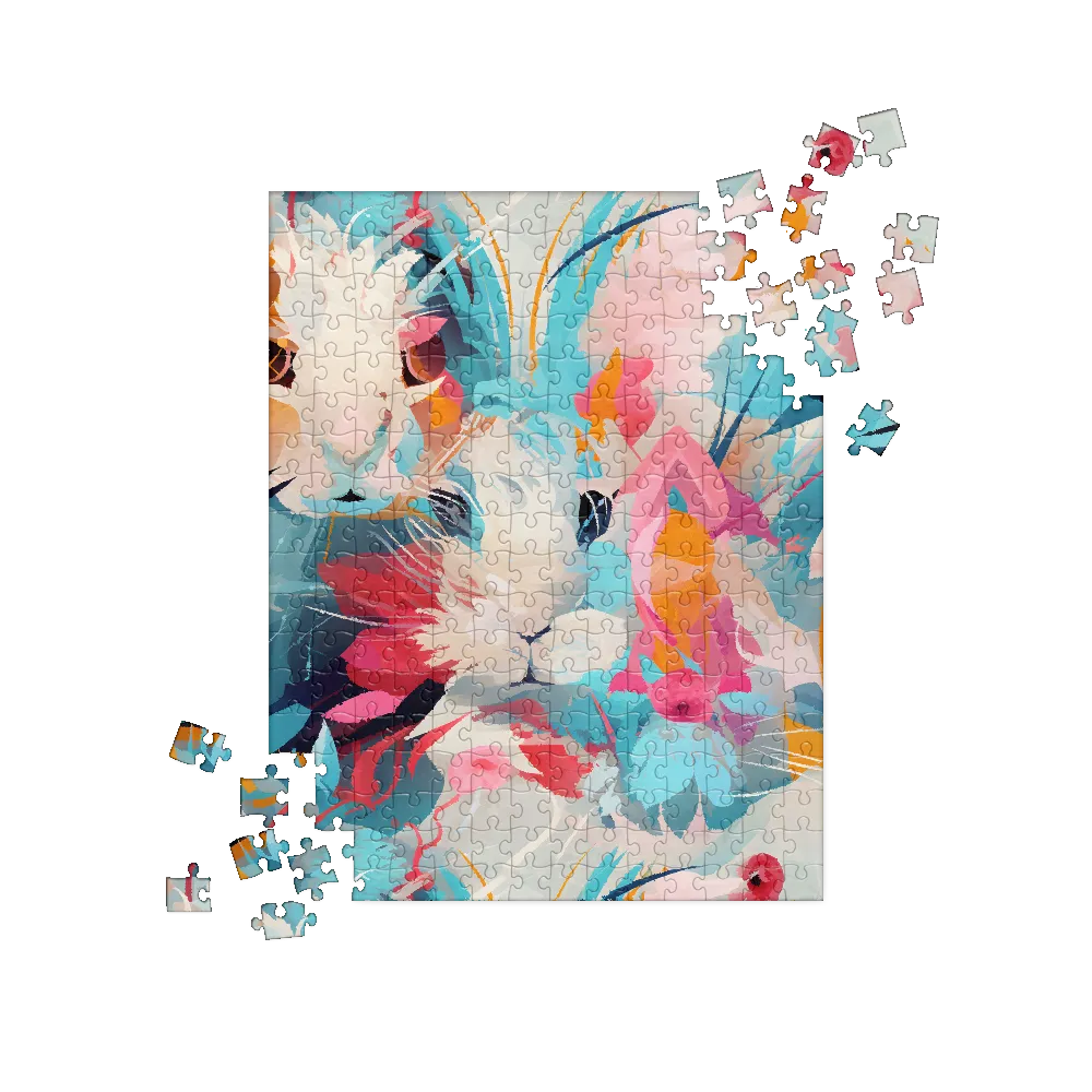 Whimsical Blooming Companions
