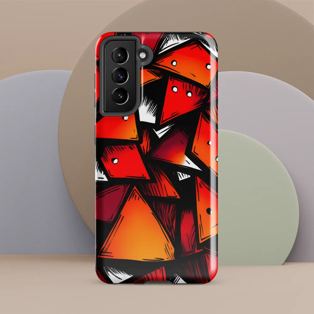 Dynamic Geometry of Red and Orange