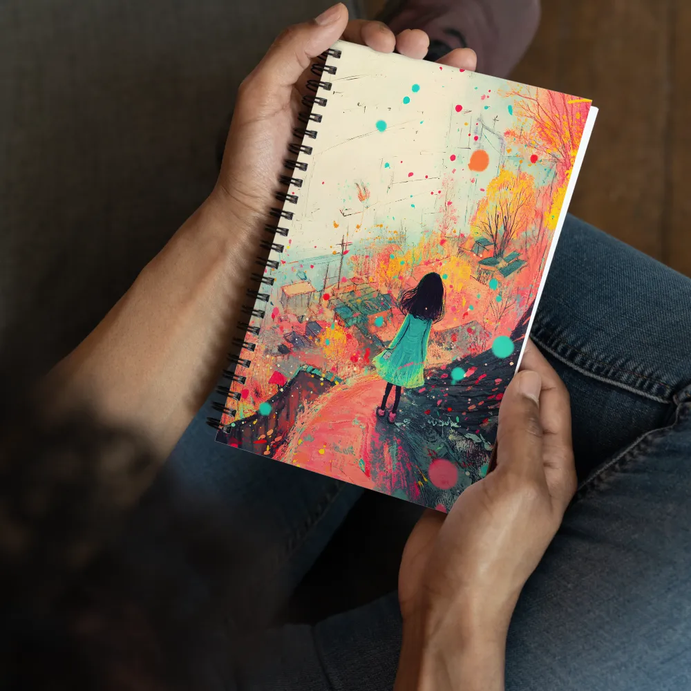 Whispers of Color | Spiral Notebook