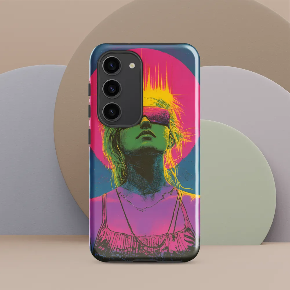 Neon Dreams: Portrait of a Modern Muse