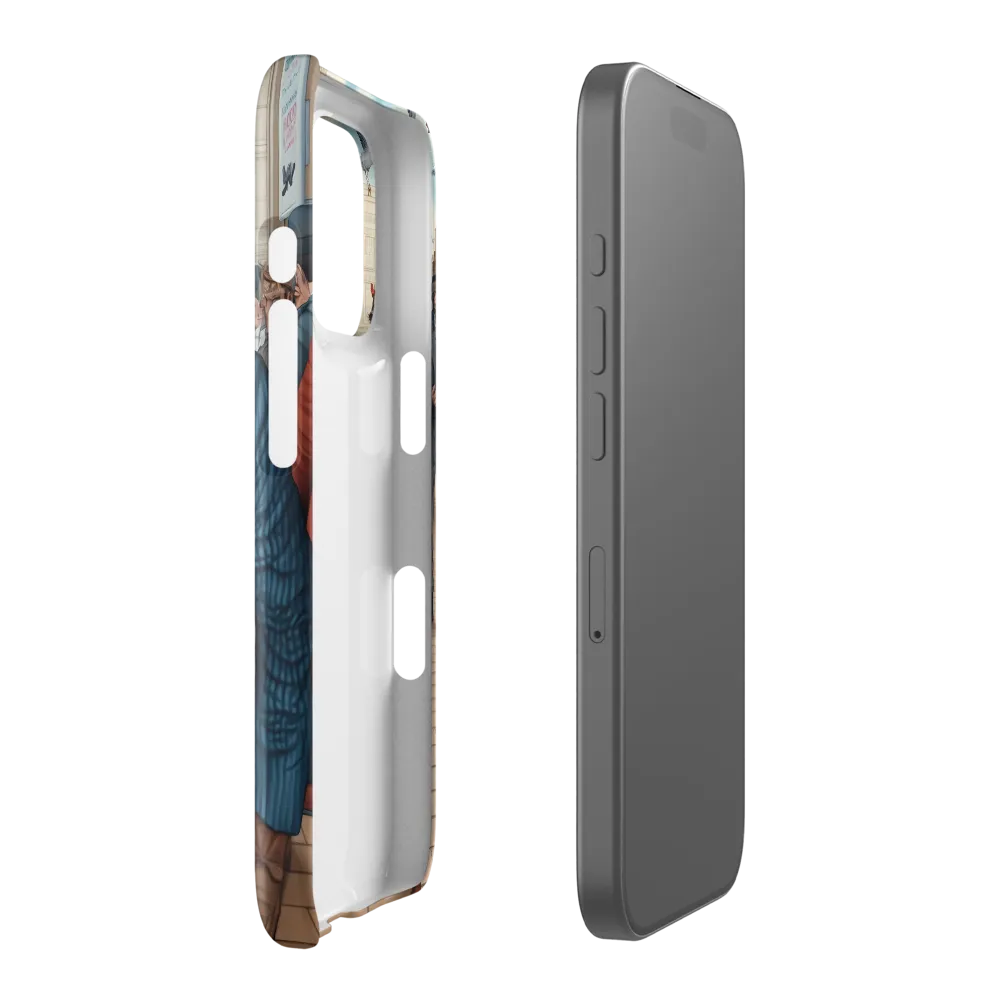 Caught in Tension | Phone Case |  16 Pro | Snap Case | Glossy